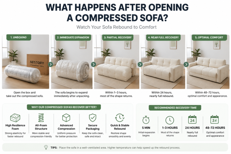 Read more about the article What Happens After Opening a Compressed Sofa?