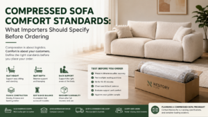 Read more about the article Compressed Sofa Comfort Standards: What Importers Should Specify Before Ordering